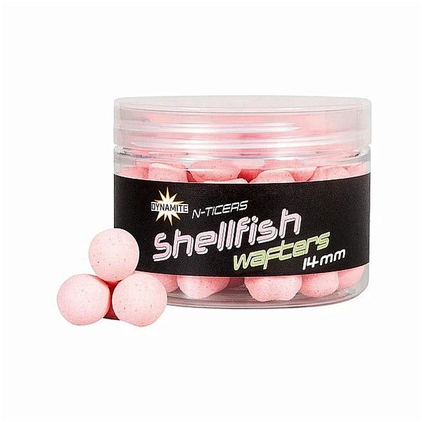 Boilies Dynamite Baits Wafters N-Ticers Shellfish 14mm
