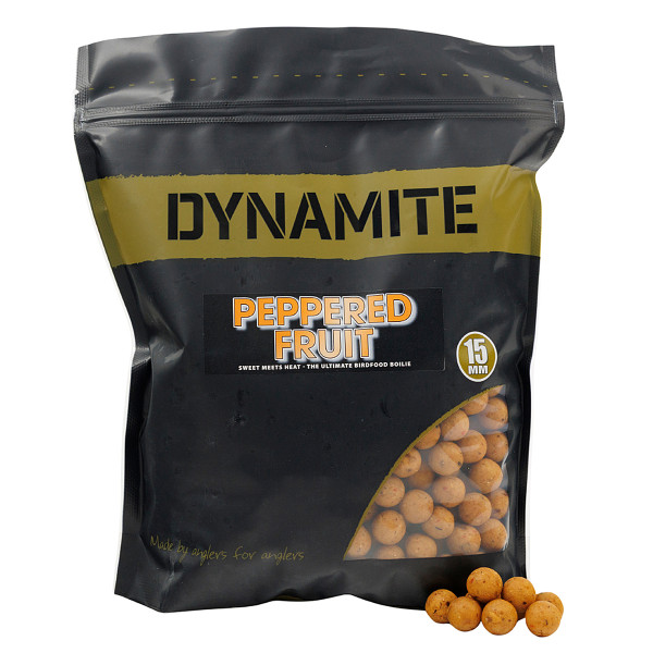 Dynamite Baits Peppered Fruit Boilies 15mm 1kg