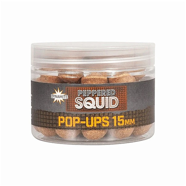 Бойлы Dynamite Baits Pop Up Peppered Squid Foodbait 15mm
