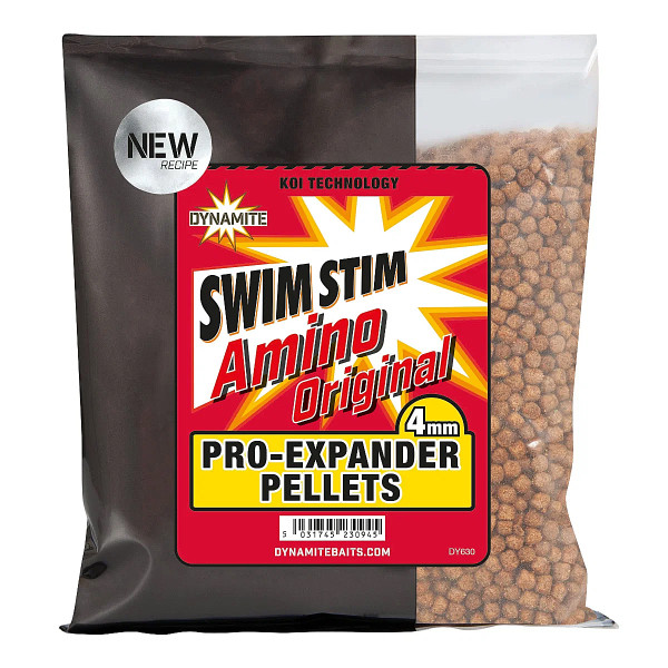 Pellets Dynamite Baits Swim Stim Pro-Expander Pellets Amino Original 4mm 300g