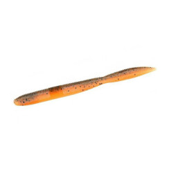 ZMAN Fattyz 5" 6-Pack Floating Silicone Fishing Lures #Green Pumpkin/Orange