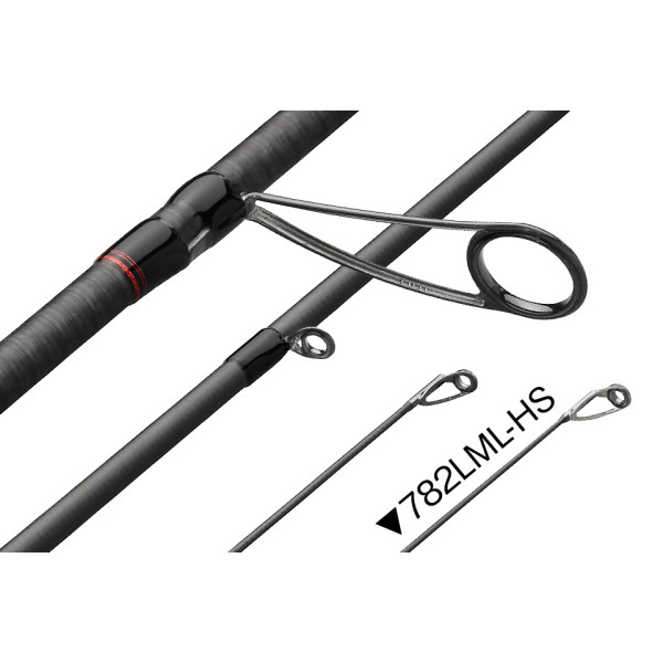Spinning rod Graphiteleader Finezza Prototype 24GFINPS-722L-T 2.18m 0.6-8g