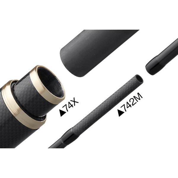 Спиннинг кастинг. Graphiteleader Veloce UX 21GVELUC-74X 2.24m MAX3 oz