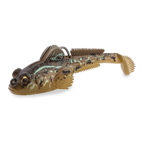 Оснащений силікон ZMAN Gobius 3" 14g # Natural Goby