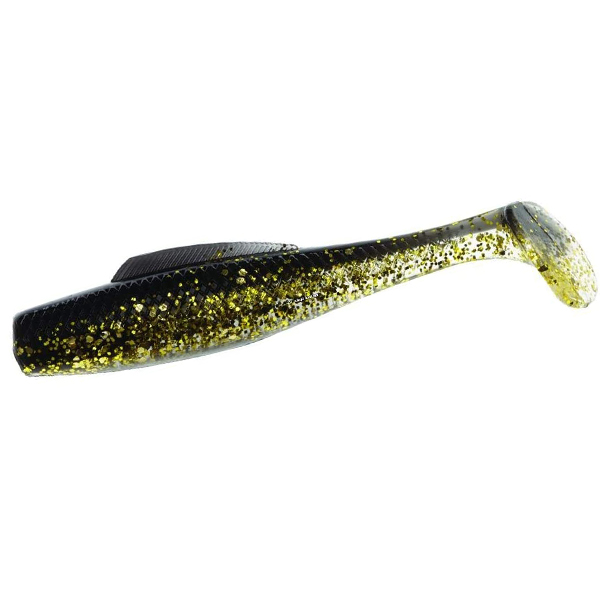 Z-Man Minnowz 3" Floating Silicone Lures, 6 Pack, #GoldRush