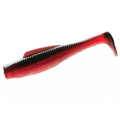 Z-Man Minnowz 3" 6-Pack Floating Silicone #RedShad