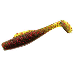 ZMAN Minnowz 3" Floating Silicone Fishing Lures, 6 Pack, #Avocado