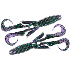 Плаваючий силікон ZMAN Gremlin 4.5" 4pc #Junebug