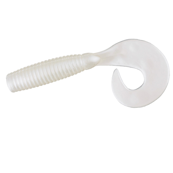 Z-Man Grubz 3.5" Floating Silicone 6-Pack #Pearl
