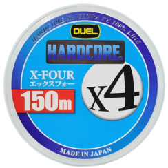 Cord Duel Hardcore X4 150m 0.171mm 8.0kg Green #1.0