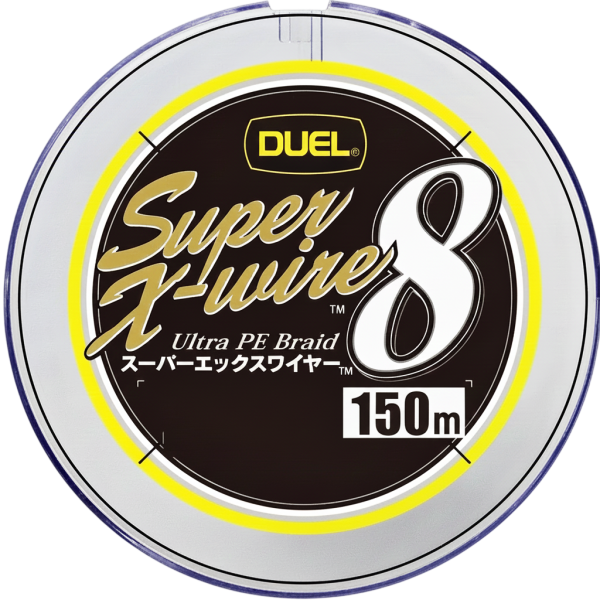 Шнур Duel Super X-Wire 8 150м 0.13мм 5.8кг Silver #0.6