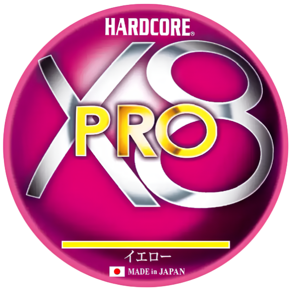 Cord Duel Hardcore X8 PRO 150m 0.19mm 12.0kg #1.2
