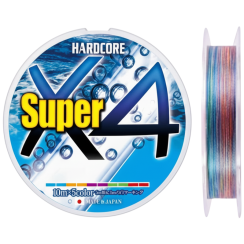 Шнур Duel Hardcore Super X4 200m #0.6 5Color 0.13mm 5.4kg