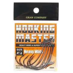 Varivas Nogales Hooking Master Offset Hook, Heavy Wide Class, #4/0