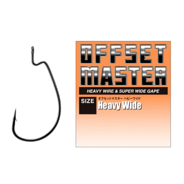 Varivas Nogales Hooking Master Offset Hook, Heavy Wide Class, #4/0