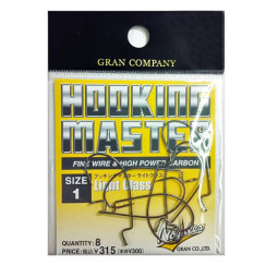 Varivas Nogales Hooking Master Offset Hook, Light, #1/0