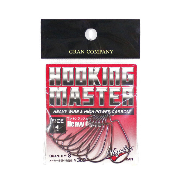 Varivas Nogales Hooking Master Offset Hook, Heavy, #1