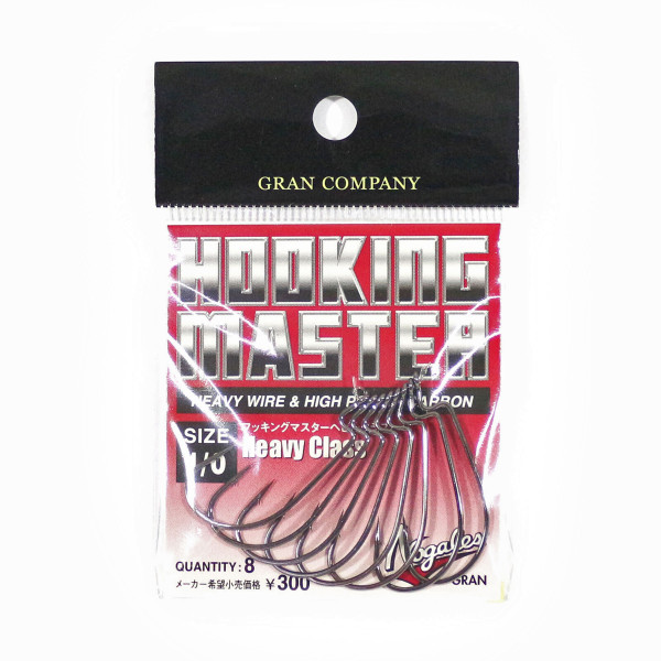 Varivas Nogales Hooking Master Offset Hook, Heavy, #1/0