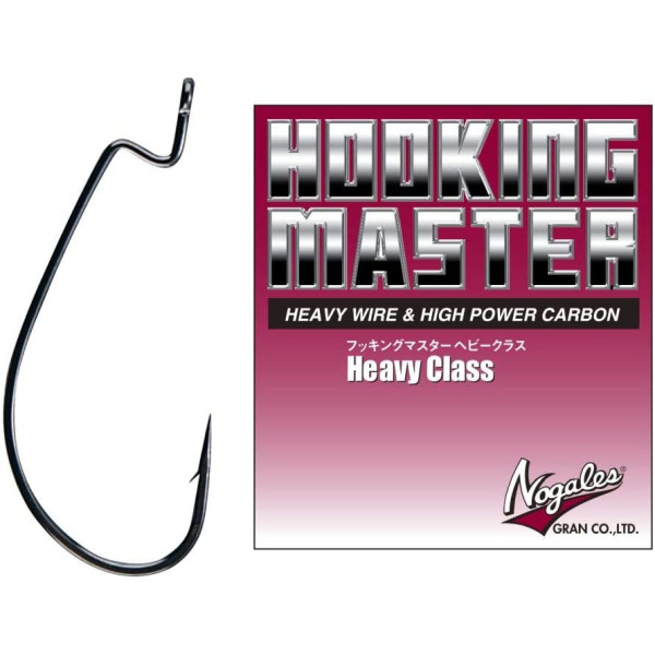 Крючок оффсетный Varivas Nogales Hooking Master, Heavy, #2/0