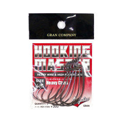 Varivas Nogales Hooking Master Offset Hook, Heavy, #4/0