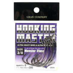 Varivas Nogales Hooking Master Offset Hook, Monster, #3/0