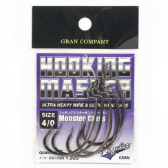 Varivas Nogales Hooking Master Offset Hook, Monster, #4/0