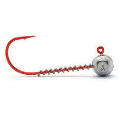 Джигголовка Jigger Fudo Red AB Jig 3/0 4g 5pcs