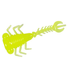 Плавающий силикон ZMAN Larvaz 1.75" 8pc #Hot Chartreuse