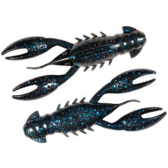 Плавающий силикон ZMAN Pro Crawz 3.5" 3pc #Black Blue Flake