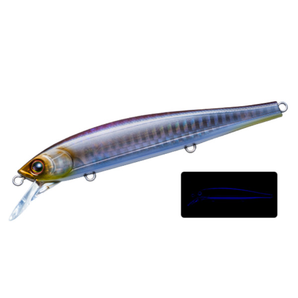 Воблер Duel Hardcore La Tour Flat 110SF 110мм 15.5g #KVGW