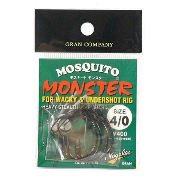 Weedless hook VARIVAS Nogales Mosquito Monster #4/0
