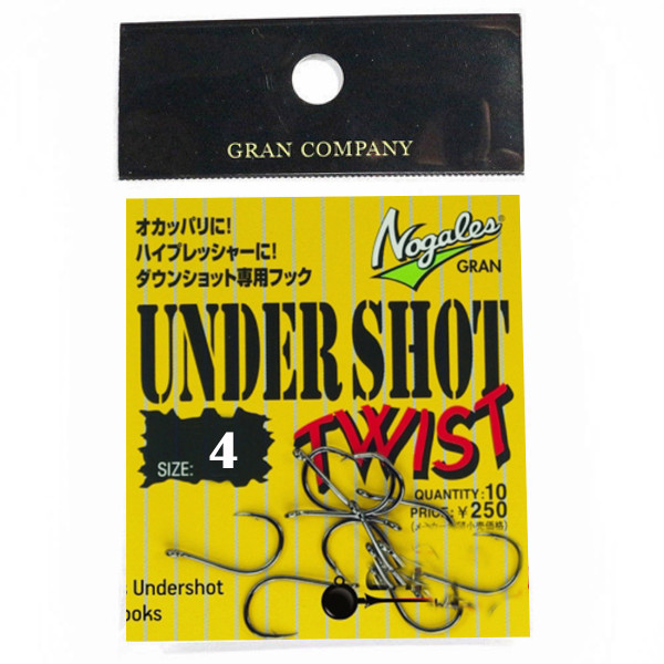 VARIVAS Nogales Undershot Twist #4 Dropshot Hook
