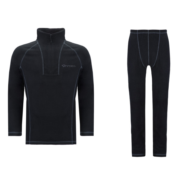 Термобілизна Viverra Soft Warm ZIP Black L