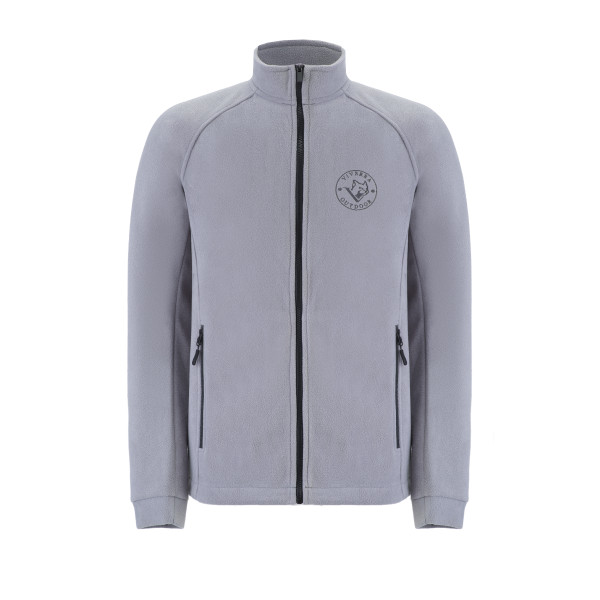 Viverra Heavy Warm Gray S Fleece Jacket