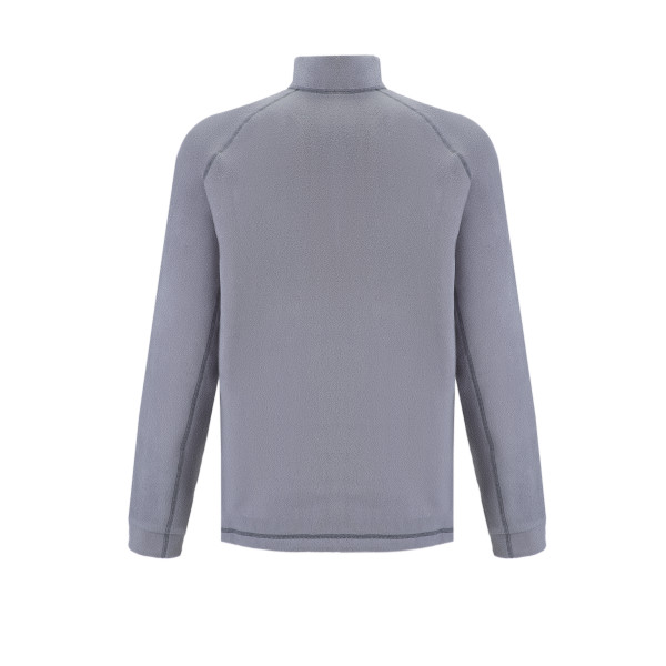 Raglan fleece Viverra Heavy Warm 1/3 ZIP Gray S