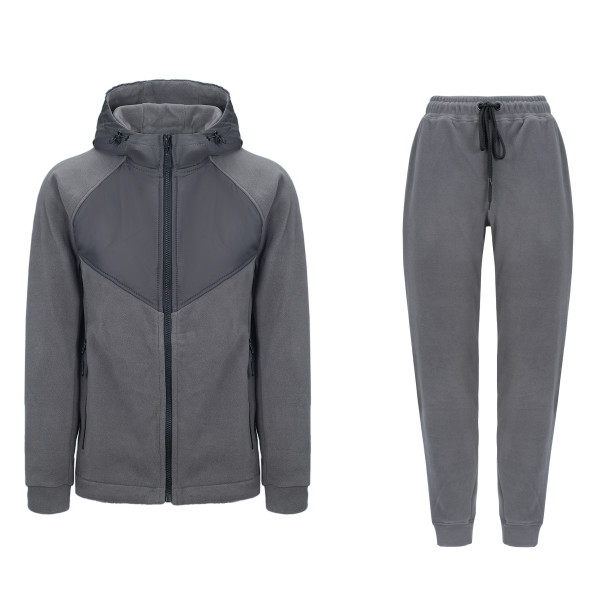 Костюм Женский Viverra Heavy Warm Fleece Suit DK Grey M