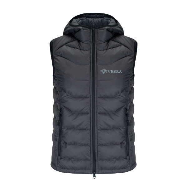 Жилет жіночий з капюшоном Viverra Warm Cloud Vest Grey L
