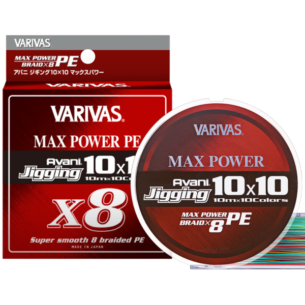 Cord Varivas New Avani Jigging 10*10 MAX 200m #1,2