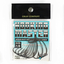 Varivas Nogales Hooking MasterPower Bait Finesse Hooks, #1/0 Offset Hook