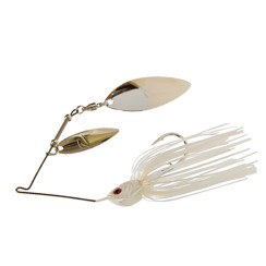 ZMAN Slingbladez Double Willow Spinnerbait 14g #Pearl Ghost