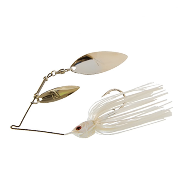 ZMAN Slingbladez Double Willow Spinnerbait 14g #Pearl Ghost