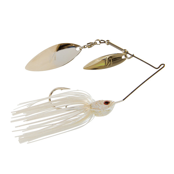 ZMAN Slingbladez Double Willow Spinnerbait 10.5g #Pearl Ghost