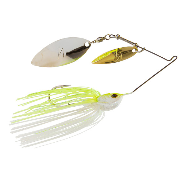 ZMAN Slingbladez Double Willow Spinnerbait 10.5g #ChartPearl