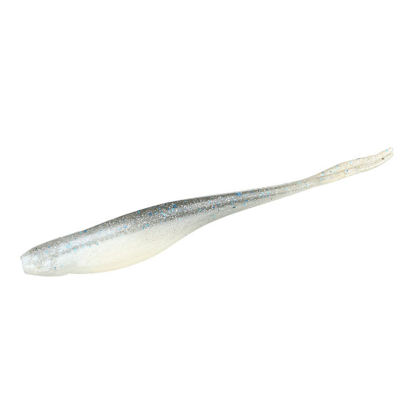 Плавающий силикон ZMAN Scented Jerk Shadz 3.5" 5pc #Smoky Shad