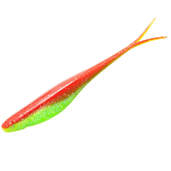 Плаваючий силікон Z-Man Scented Jerk Shadz 5" 5pc #Nuked Chicken Glow