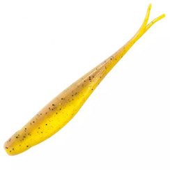 Плаваючий силікон Z-Man Scented Jerk Shadz 5" 5pc #Bruised Banana