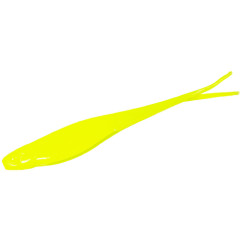 Плаваючий силікон Z-Man Scented Jerk Shadz 5" 5pc #Hot Chartreuse