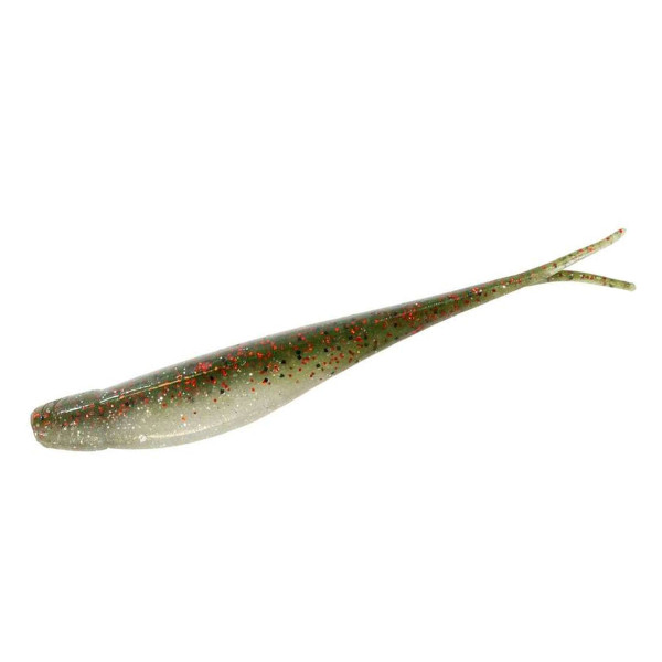 Плавающий силикон ZMAN Scented Jerk Shadz 6" 4pc #Redbone