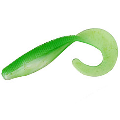Плаваючі силікони Z-Man Scented Curly Tailz 4" 5pc #Lime/Pearl