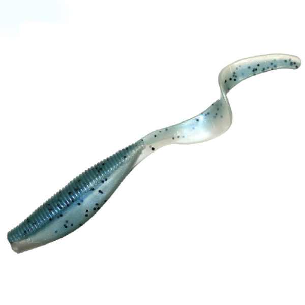 Плаваючий силікон Z-Man Streakz Curly Tailz 5" 4pc #Nuked Pilchard Glow